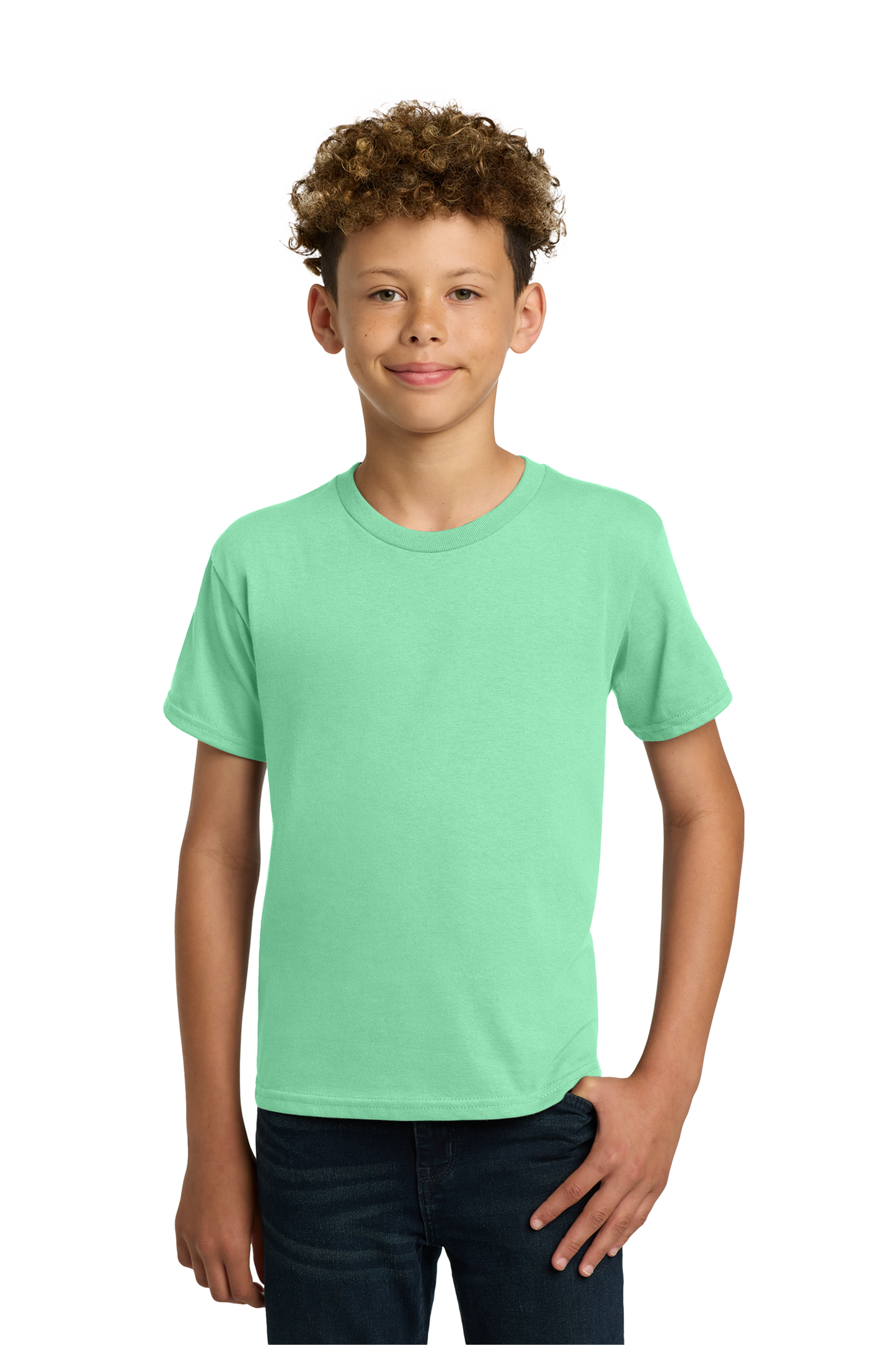 Gildan® - Youth Heavy Cotton™ 100% Cotton T-Shirt - Mint Green