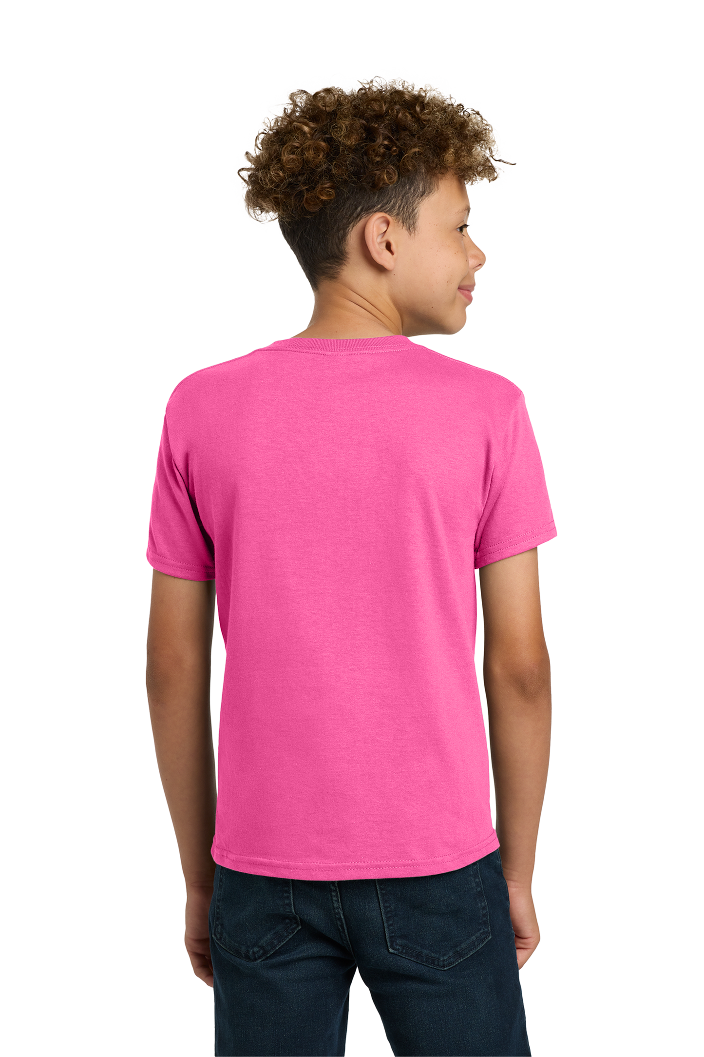 Gildan® - Youth Heavy Cotton™ 100% Cotton T-Shirt - Safety Pink