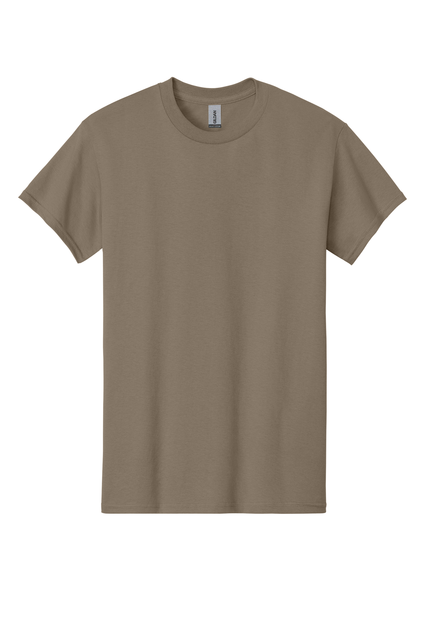 Gildan® - Heavy Cotton™ 100% Cotton T-Shirt - Brown Savana