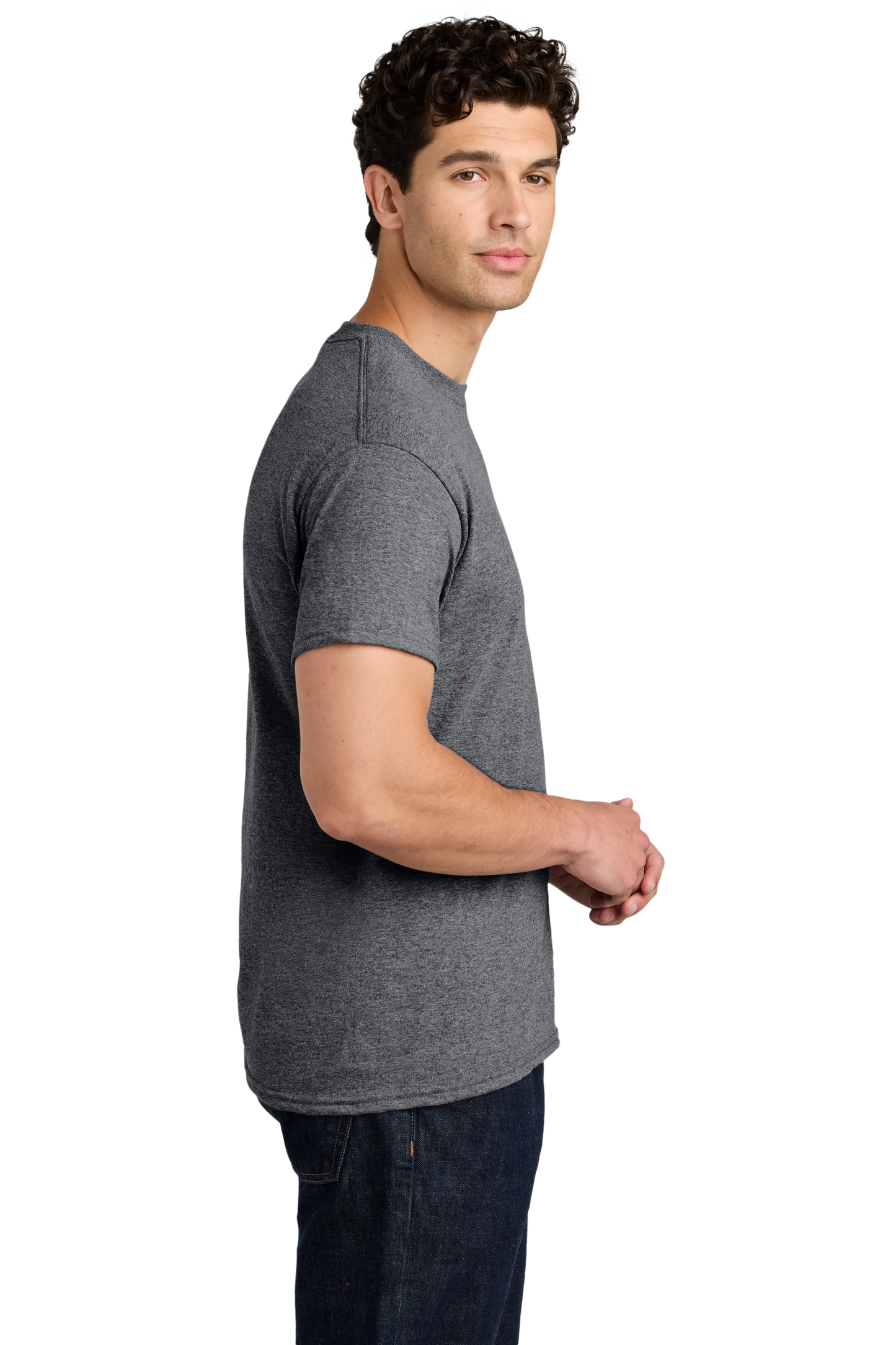 Gildan® - Heavy Cotton™ 100% Cotton T-Shirt - Graphite Heather