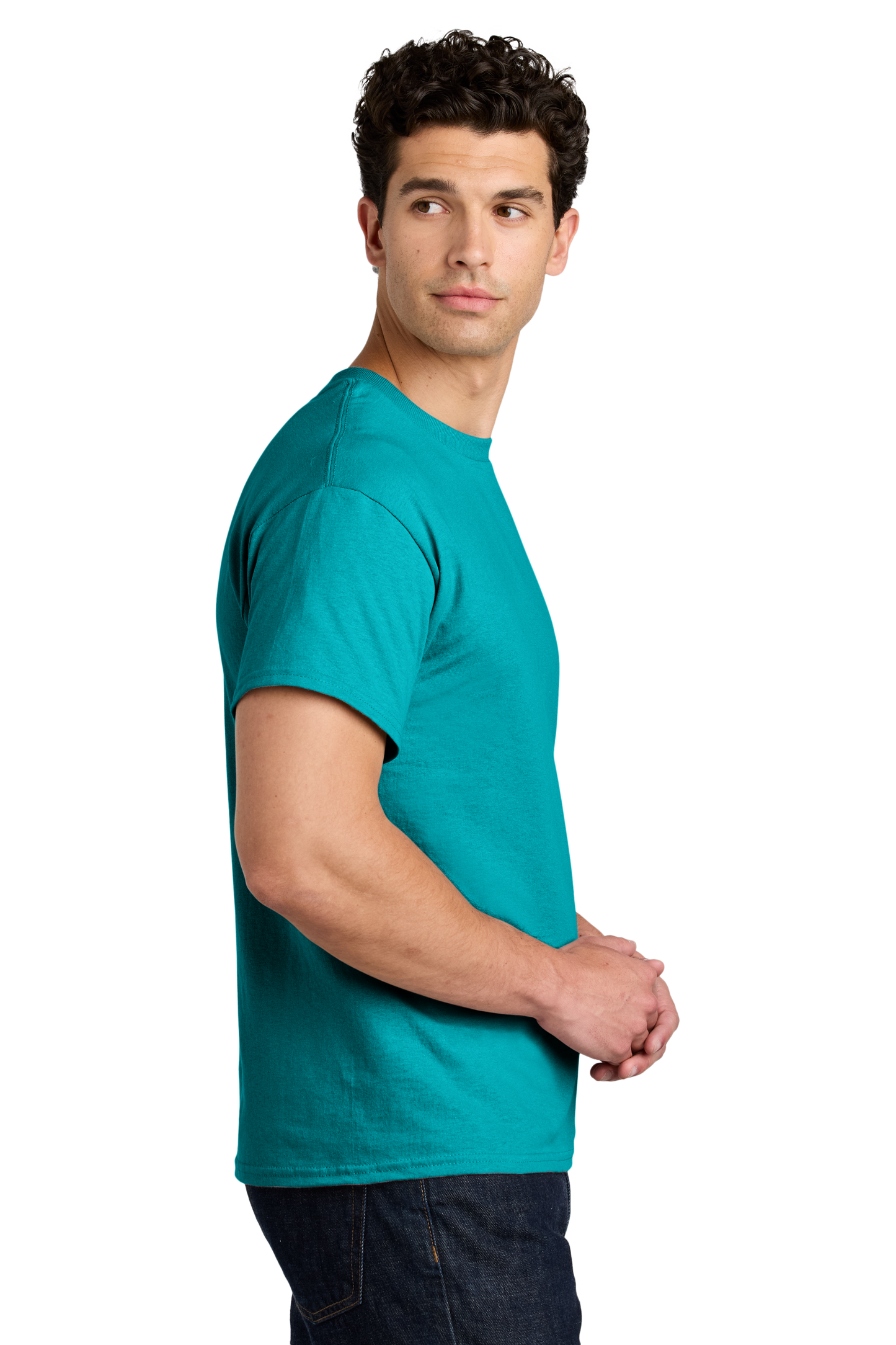 Gildan® - Heavy Cotton™ 100% Cotton T-Shirt - Tropical Blue