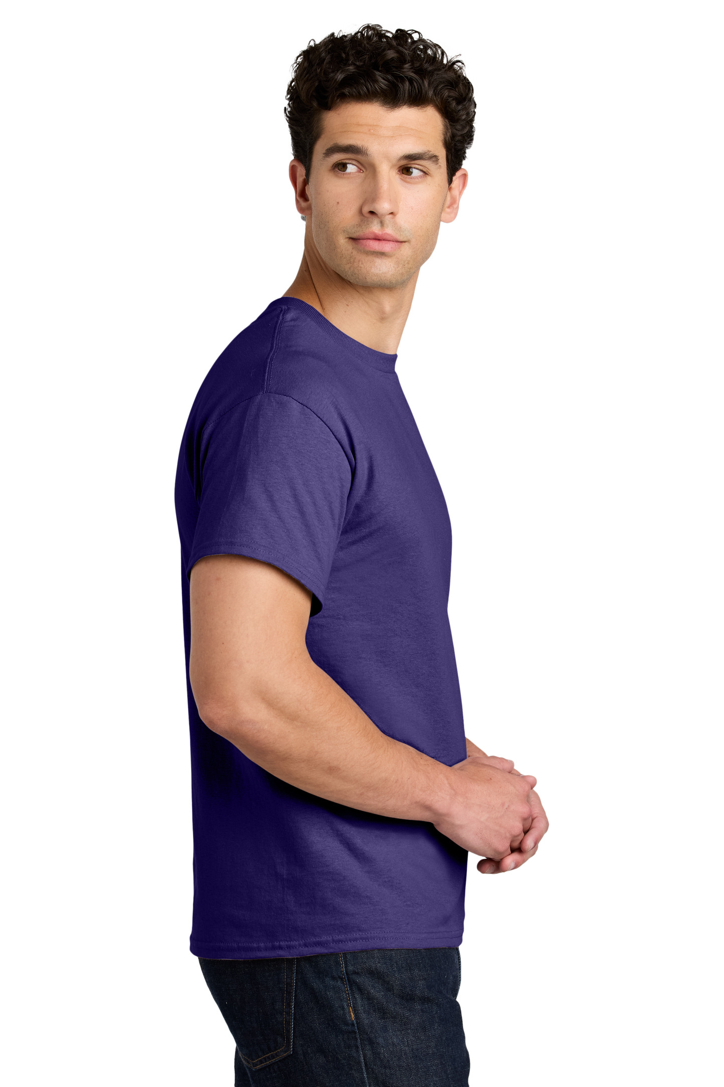 Gildan® - Heavy Cotton™ 100% Cotton T-Shirt - Purple