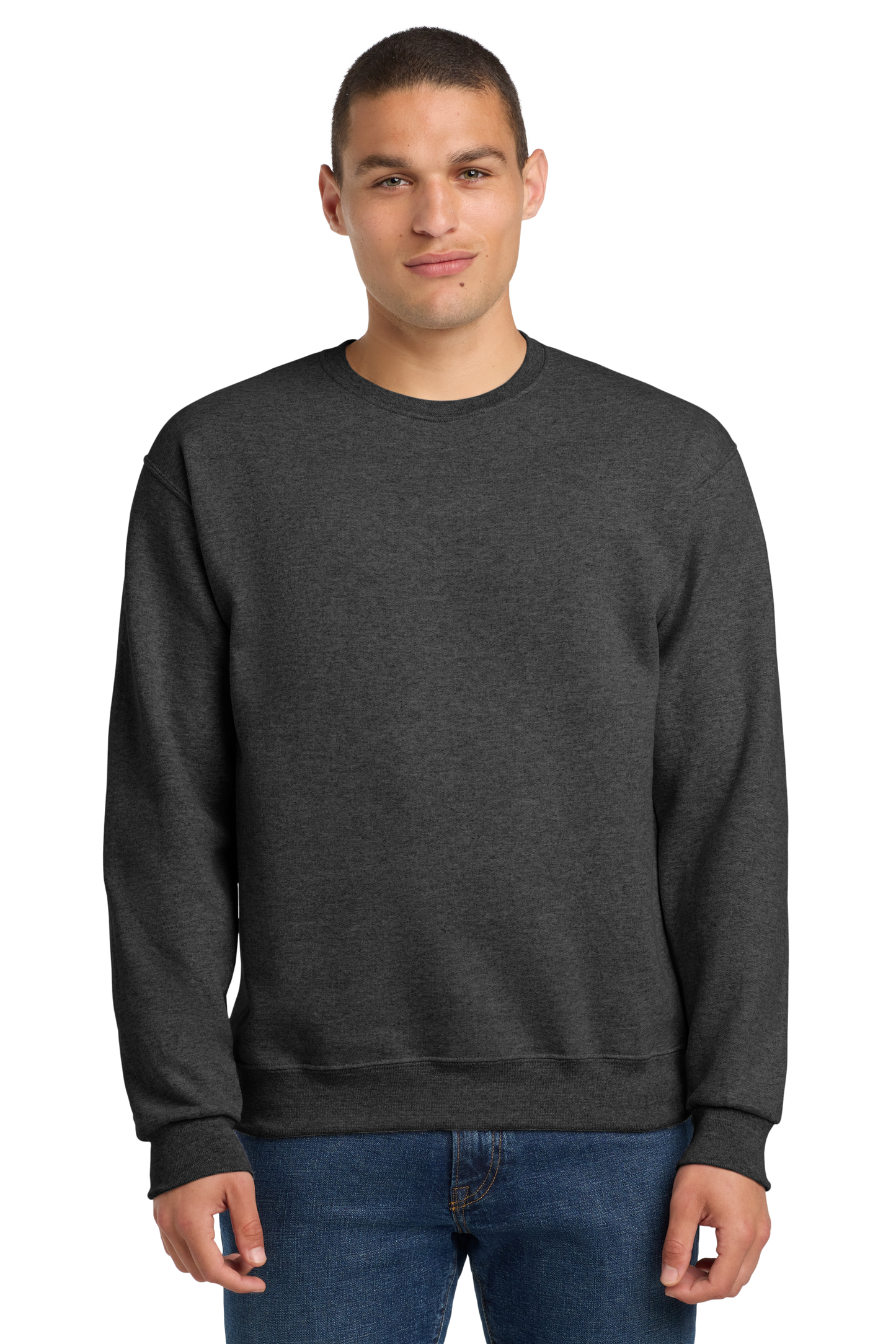 Jerzees® - NuBlend® Crewneck Sweatshirt - Black Heather
