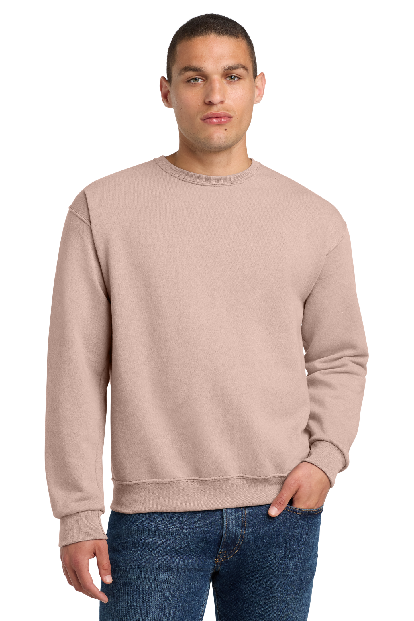 Jerzees® - NuBlend® Crewneck Sweatshirt - Blush Pink
