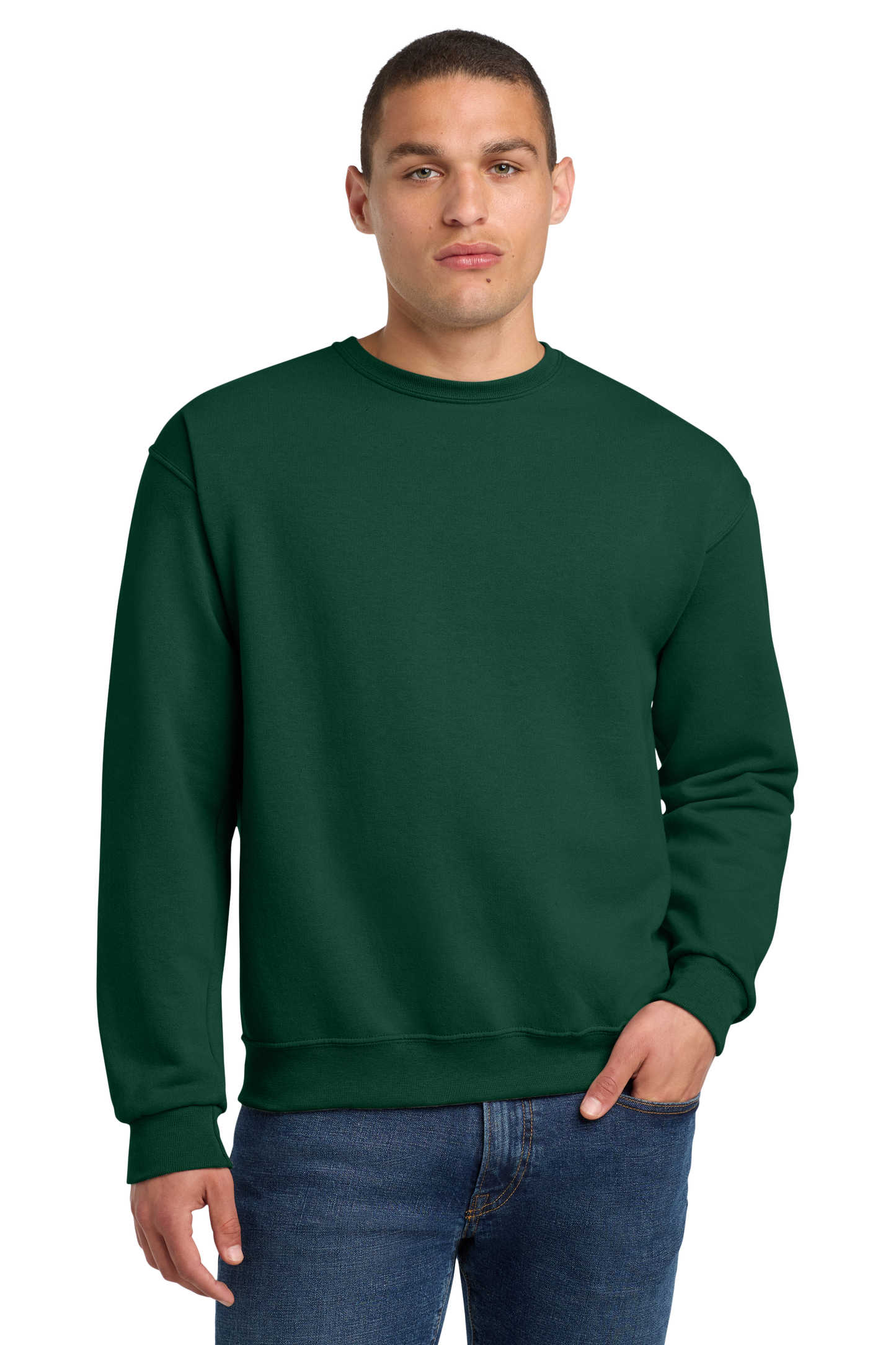 Jerzees® - NuBlend® Crewneck Sweatshirt - Forest Green