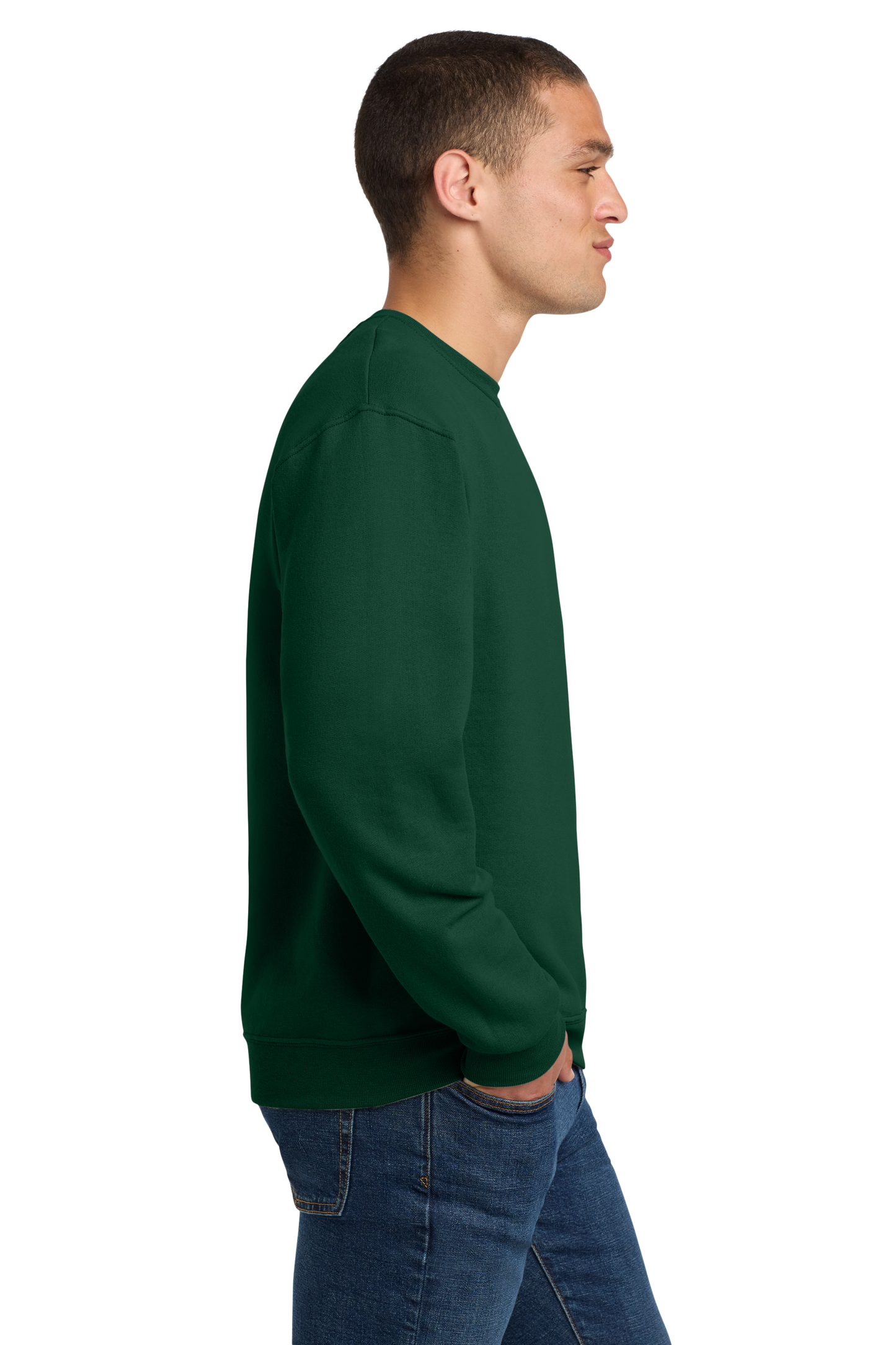 Jerzees® - NuBlend® Crewneck Sweatshirt - Forest Green