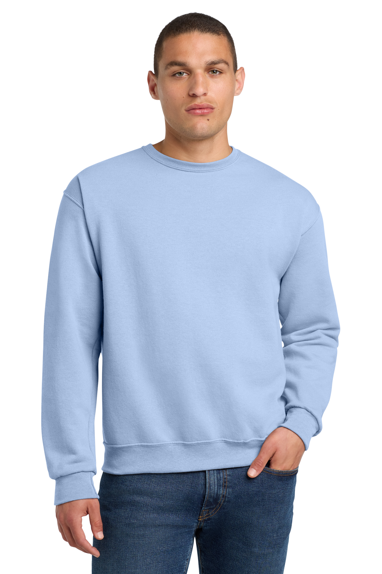 Jerzees® - NuBlend® Crewneck Sweatshirt - Light Blue