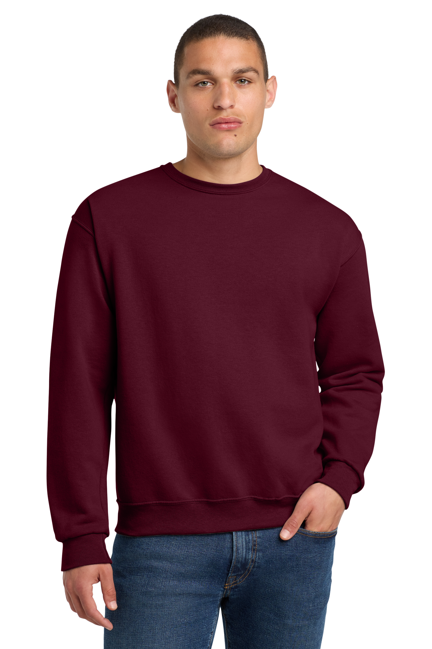 Jerzees® - NuBlend® Crewneck Sweatshirt - Maroon
