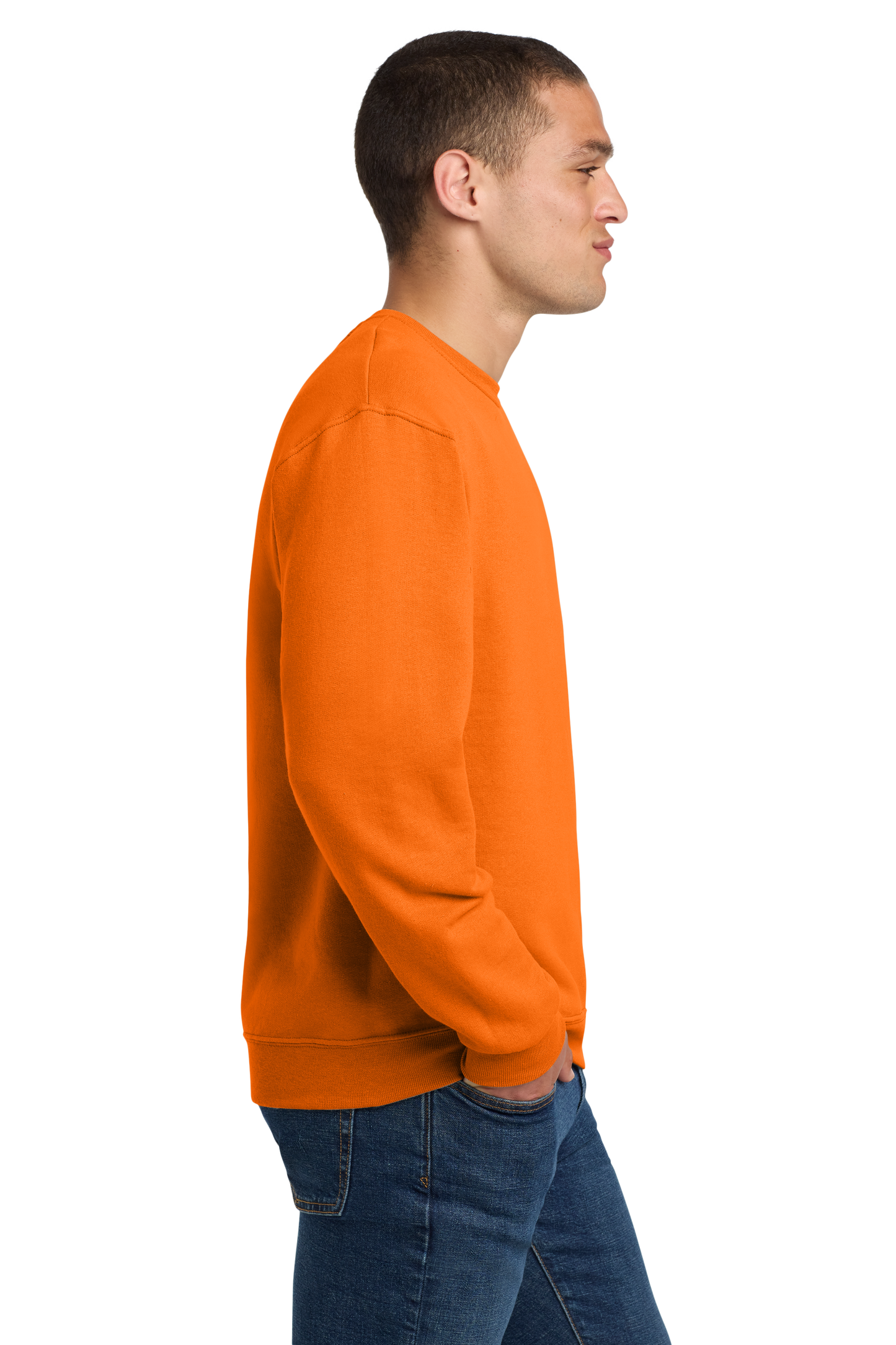 Jerzees® - NuBlend® Crewneck Sweatshirt - Safety Orange