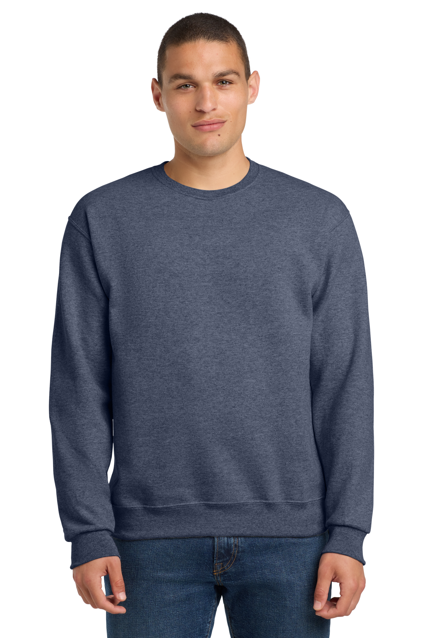 Jerzees® - NuBlend® Crewneck Sweatshirt - Vintage Heather Navy