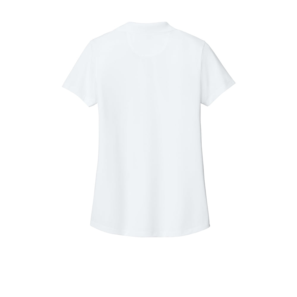 Brooks Brothers® Women’s Mesh Pique Performance Polo - White