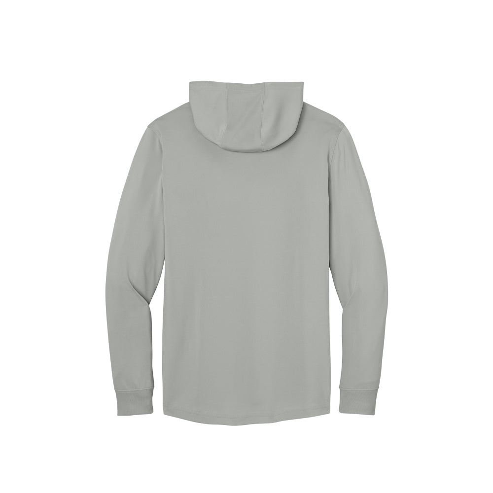 CornerStone® Workwear Pro Long Sleeve Hooded Tee - Light Grey