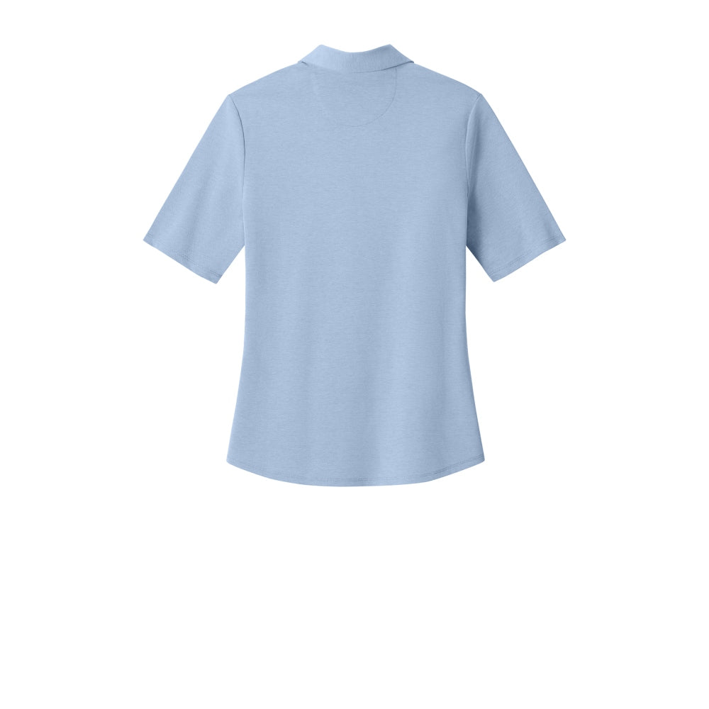 Brooks Brothers® Women’s Pinpoint Pique Polo - Newport Blue End on End