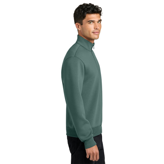 Mercer+Mettle® Soft Spacer 1/4-Zip - Silver Pine