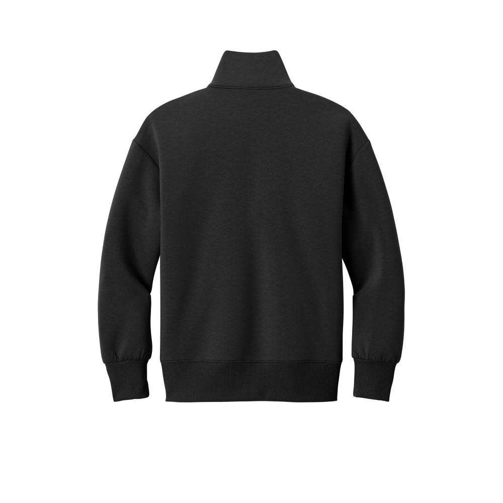 Mercer+Mettle® Women’s Soft Spacer 1/4-Zip - Deep Black