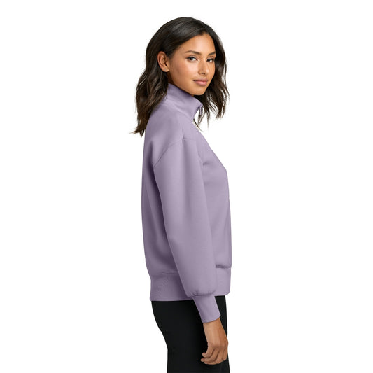 Mercer+Mettle® Women’s Soft Spacer 1/4-Zip - Purple Ash