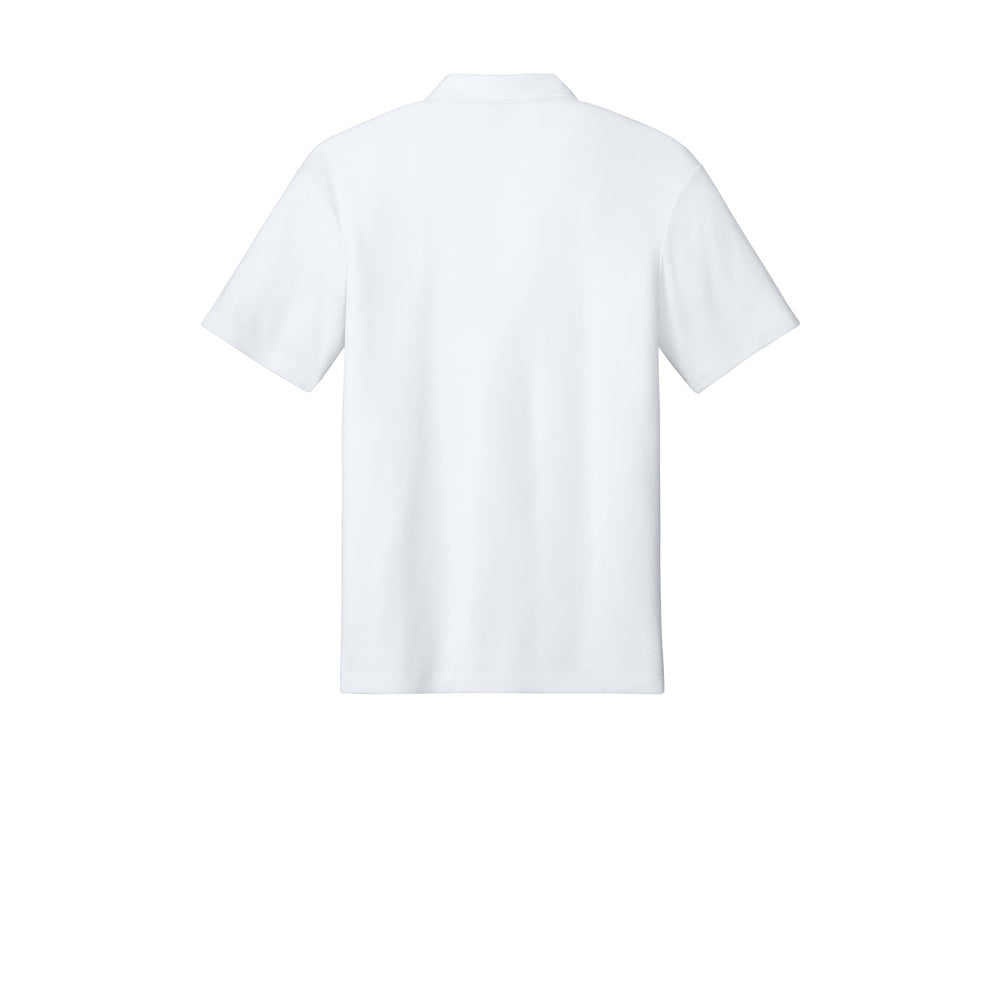 Port Authority® Plaited Pique Polo - White