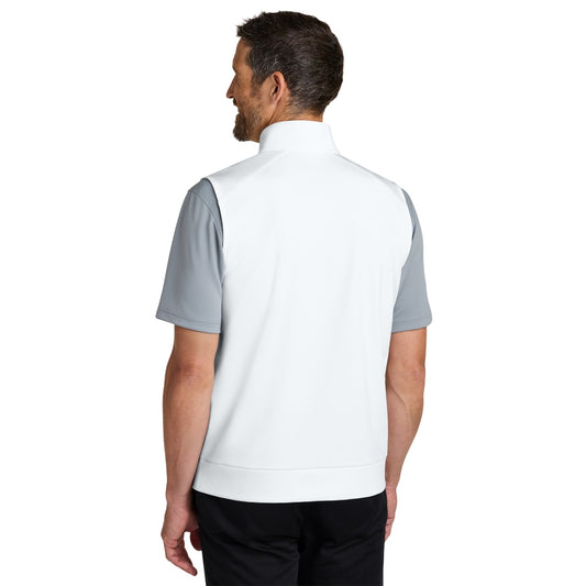 Port Authority® C-FREE® Double Knit 1/4-Zip Vest - White