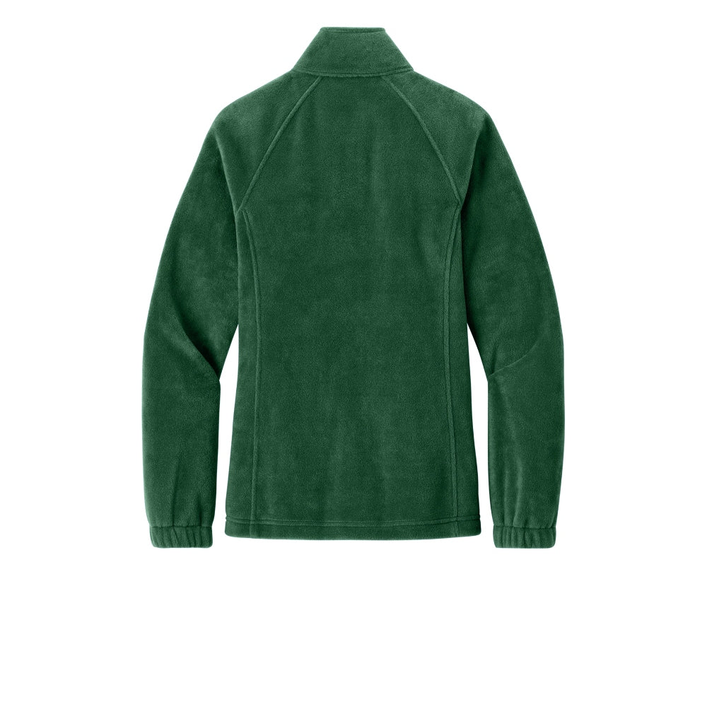 Port Authority® Women’s Plush Fleece Full-Zip Jacket - Dark Green