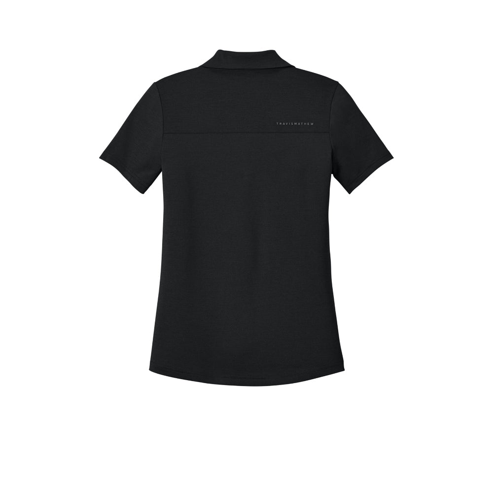TravisMathew Women’s Onward Polo - Black