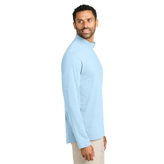TravisMathew Onward 1/4-Zip - Airy Blue Heather