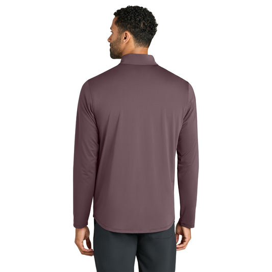 OGIO® Regain 1/4-Zip - Ashen Plum