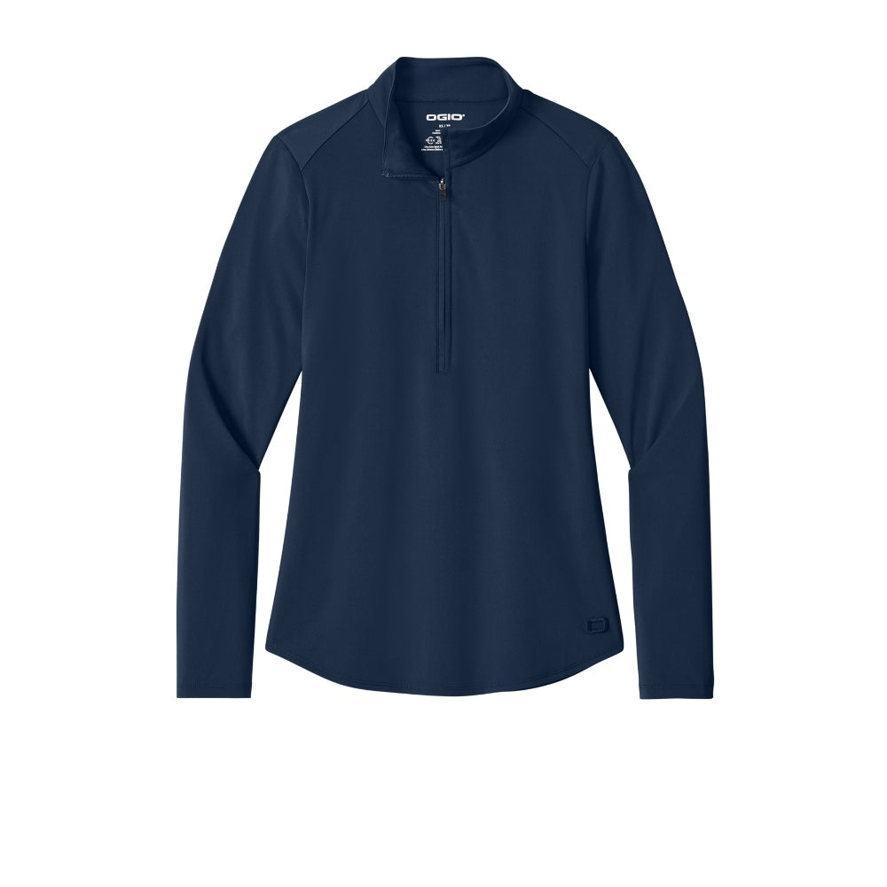 OGIO® Women’s Regain 1/2-Zip - River Blue Navy