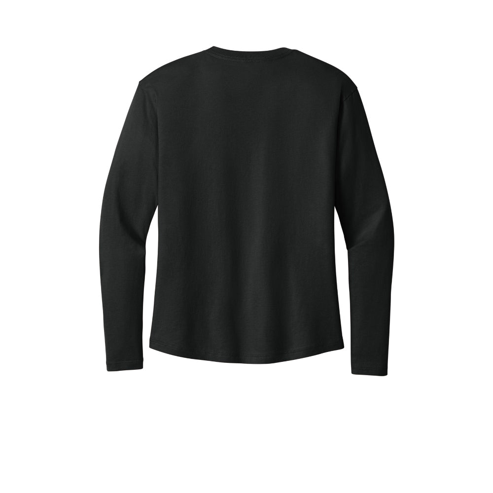 Next Level Apparel® Women’s Cotton Relaxed Long Sleeve Tee - Black