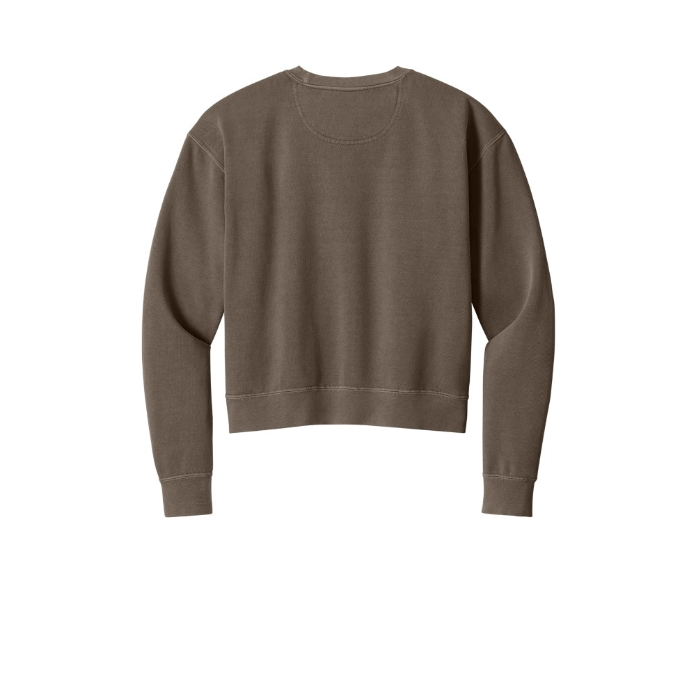 Comfort Colors® Women’s Mid-Length Crewneck Sweatshirt - Expresso