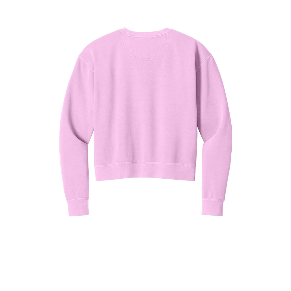 Comfort Colors® Women’s Mid-Length Crewneck Sweatshirt - Rose Quartz
