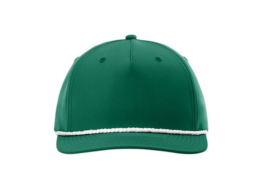 Richardson - Five-Panel Classic Rope Cap - 258 - Kelly/White