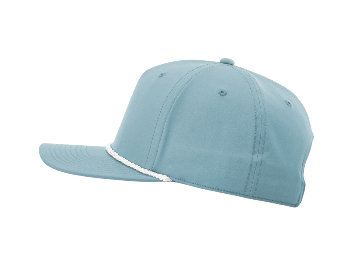 Richardson - Five-Panel Classic Rope Cap - 258 - Smoke Blue/White
