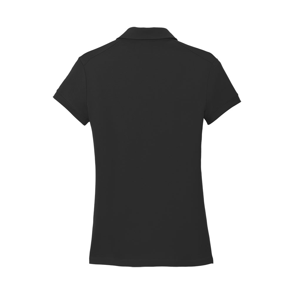 Nike Women's Dri-FIT Solid Icon Pique Modern Fit Polo - Black