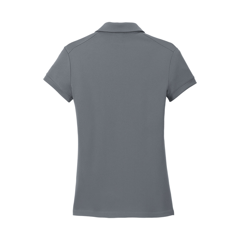 Nike Women's Dri-FIT Solid Icon Pique Modern Fit Polo - Dark Grey