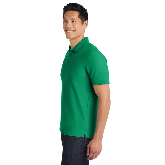 Port Authority® Core Classic Pique Polo - Bright Kelly Green