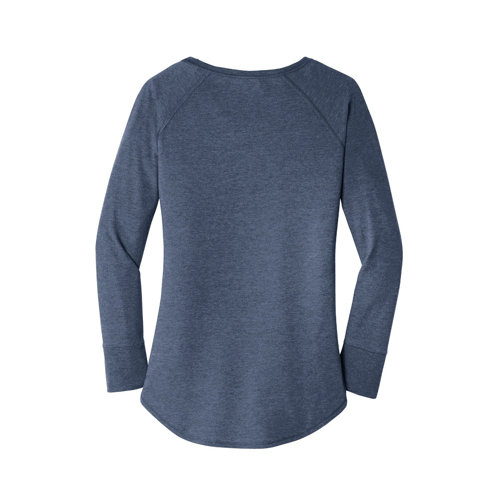 District® Women’s Perfect Tri® Long Sleeve Tunic Tee - Navy Frost