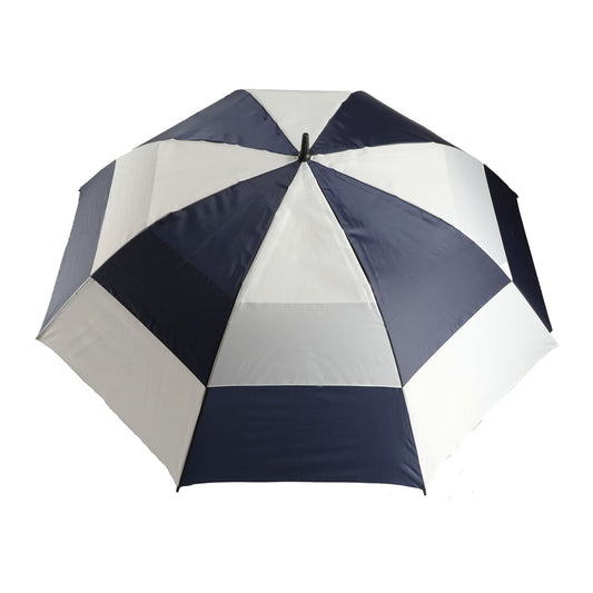 Totes 60" UV Protection Auto Open Golf Umbrella - Navy/White