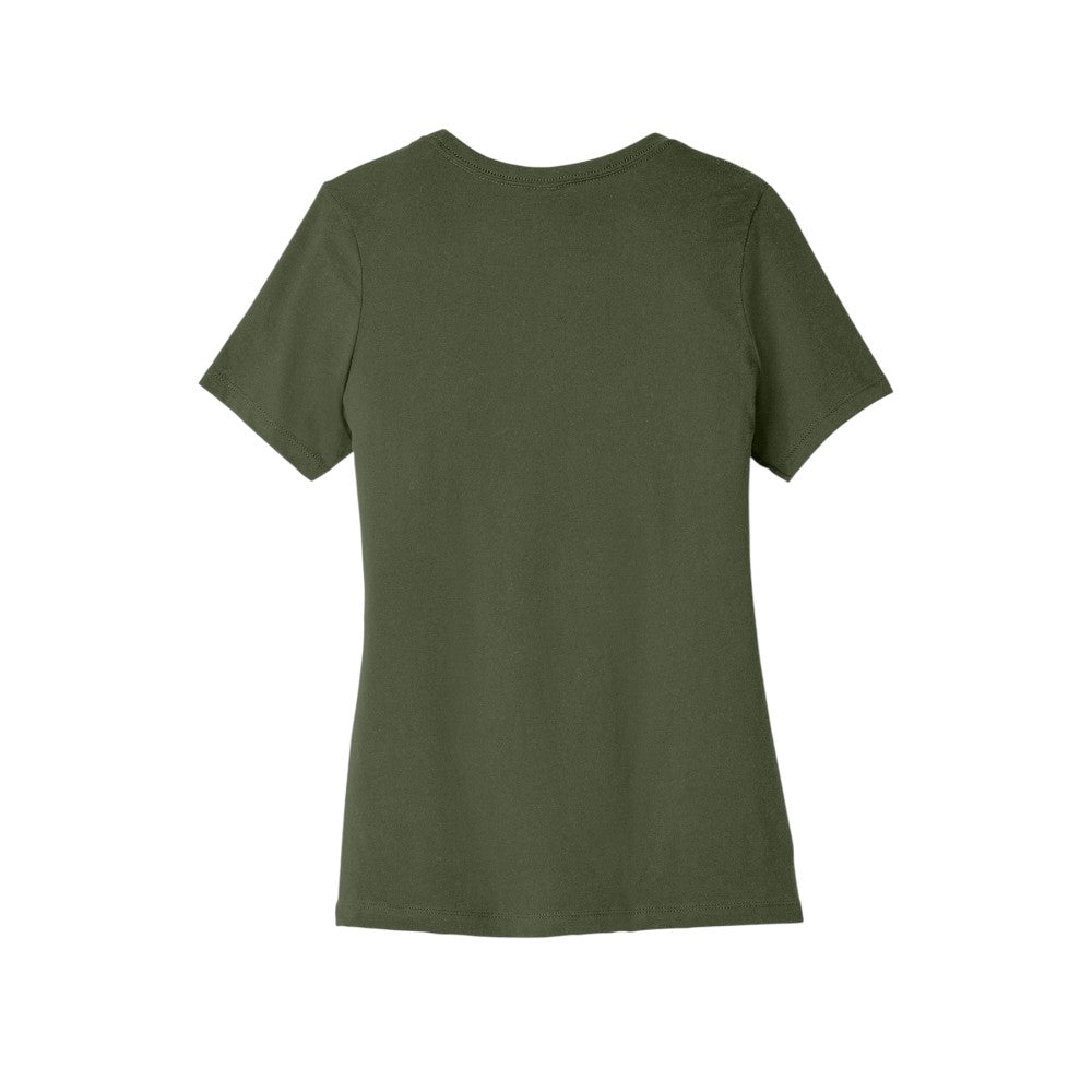 BELLA+CANVAS® Women’s Relaxed Jersey Short Sleeve Tee - Military Green