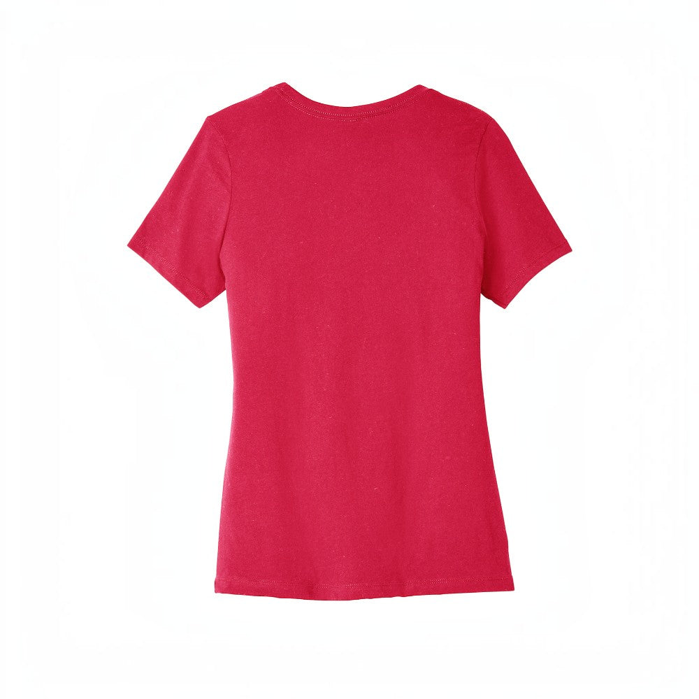BELLA+CANVAS® Women’s Relaxed Jersey Short Sleeve Tee - Red