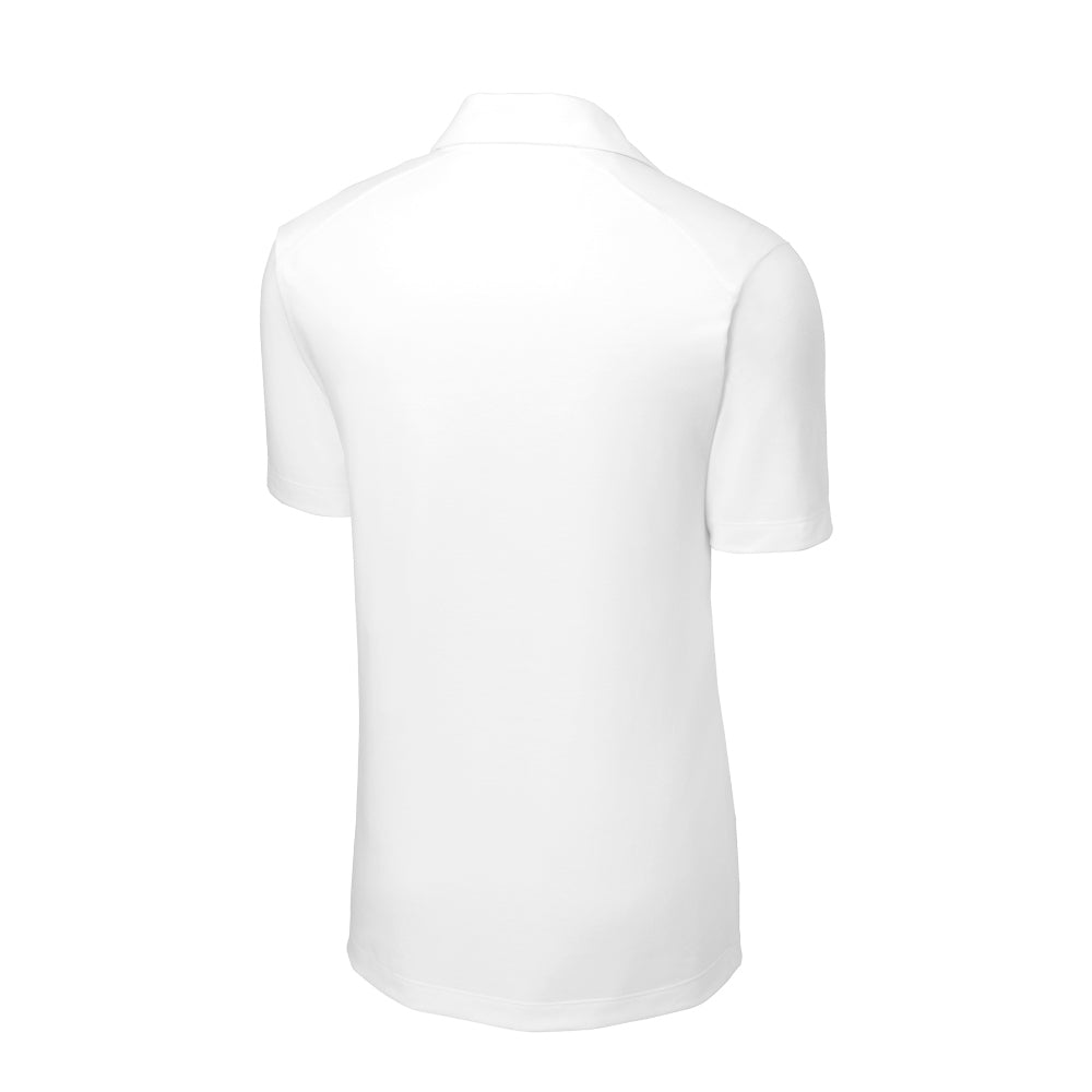 Sport-Tek® PosiCharge® Tri-Blend Wicking Polo - White Triad Solid