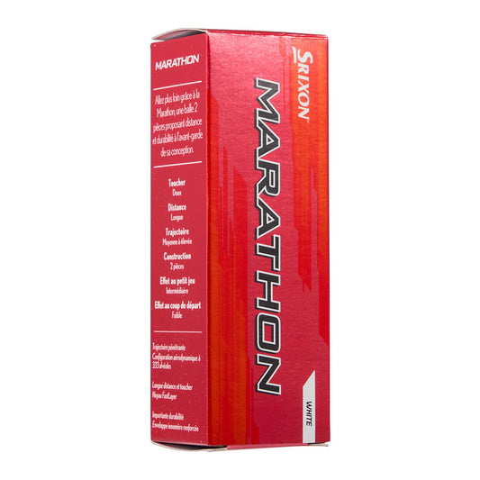 Srixon Marathon Golf Balls - 3 Pack - White