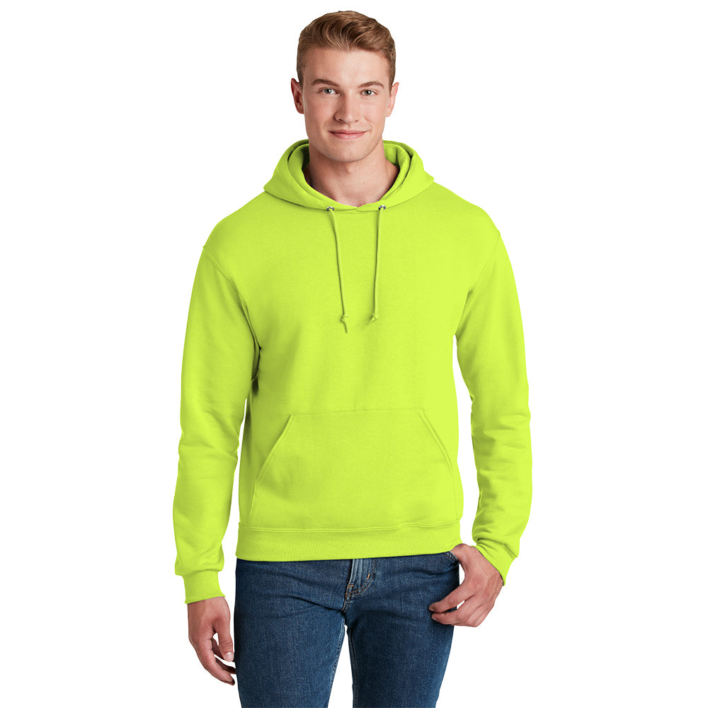Jerzees® - NuBlend® Pullover Hooded Sweatshirt - Safety Green