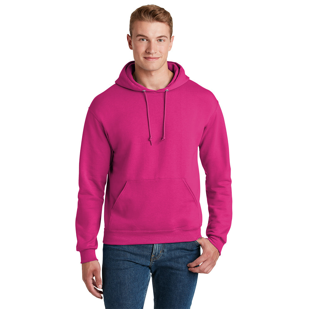 Jerzees® - NuBlend® Pullover Hooded Sweatshirt - Cyber Pink
