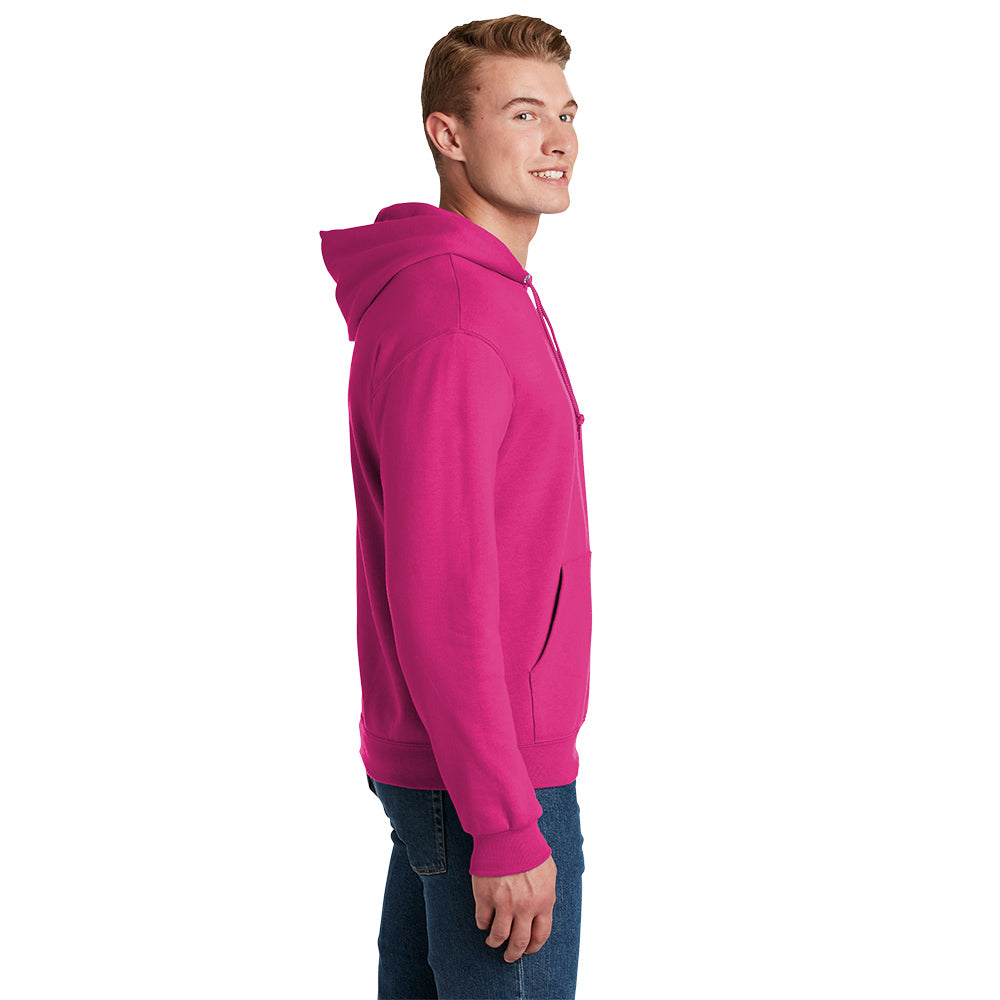 Jerzees® - NuBlend® Pullover Hooded Sweatshirt - Cyber Pink