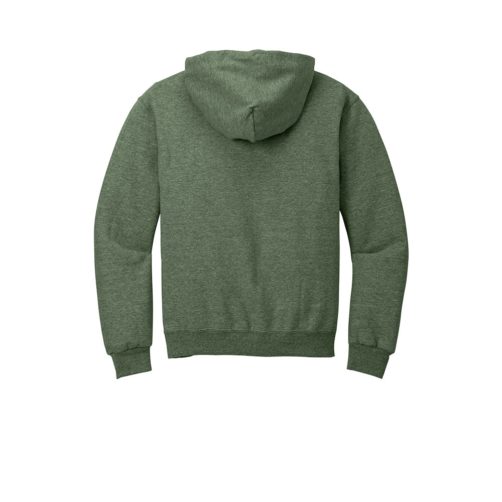 Jerzees® - NuBlend® Pullover Hooded Sweatshirt - Military Green Heather