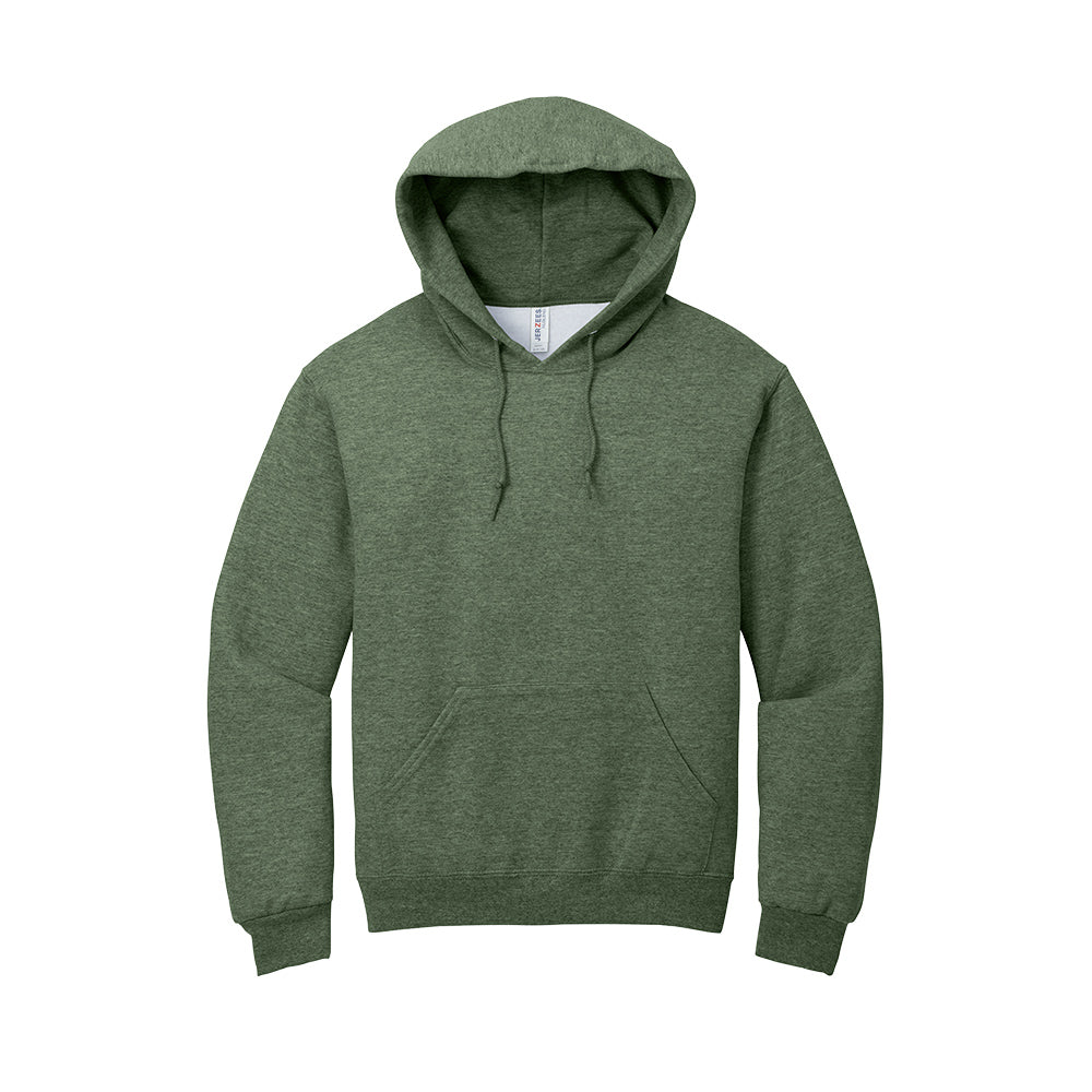 Jerzees® - NuBlend® Pullover Hooded Sweatshirt - Military Green Heather