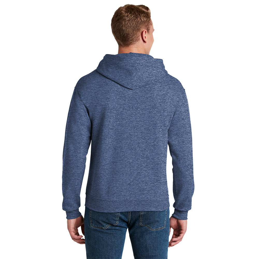 Jerzees® - NuBlend® Pullover Hooded Sweatshirt - Vintage Heather Blue