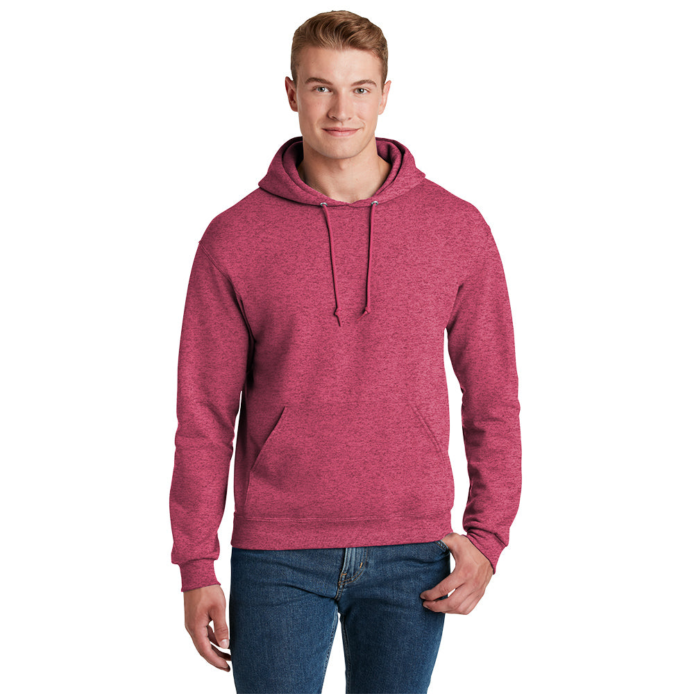 Jerzees® - NuBlend® Pullover Hooded Sweatshirt - Vintage Heather Red