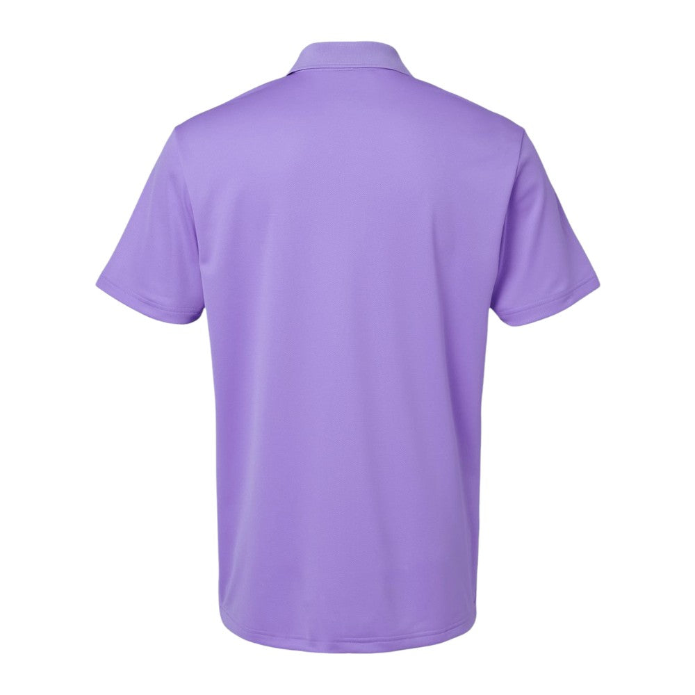 Adidas Men's Performance Pique Polo - Light Flash Purple