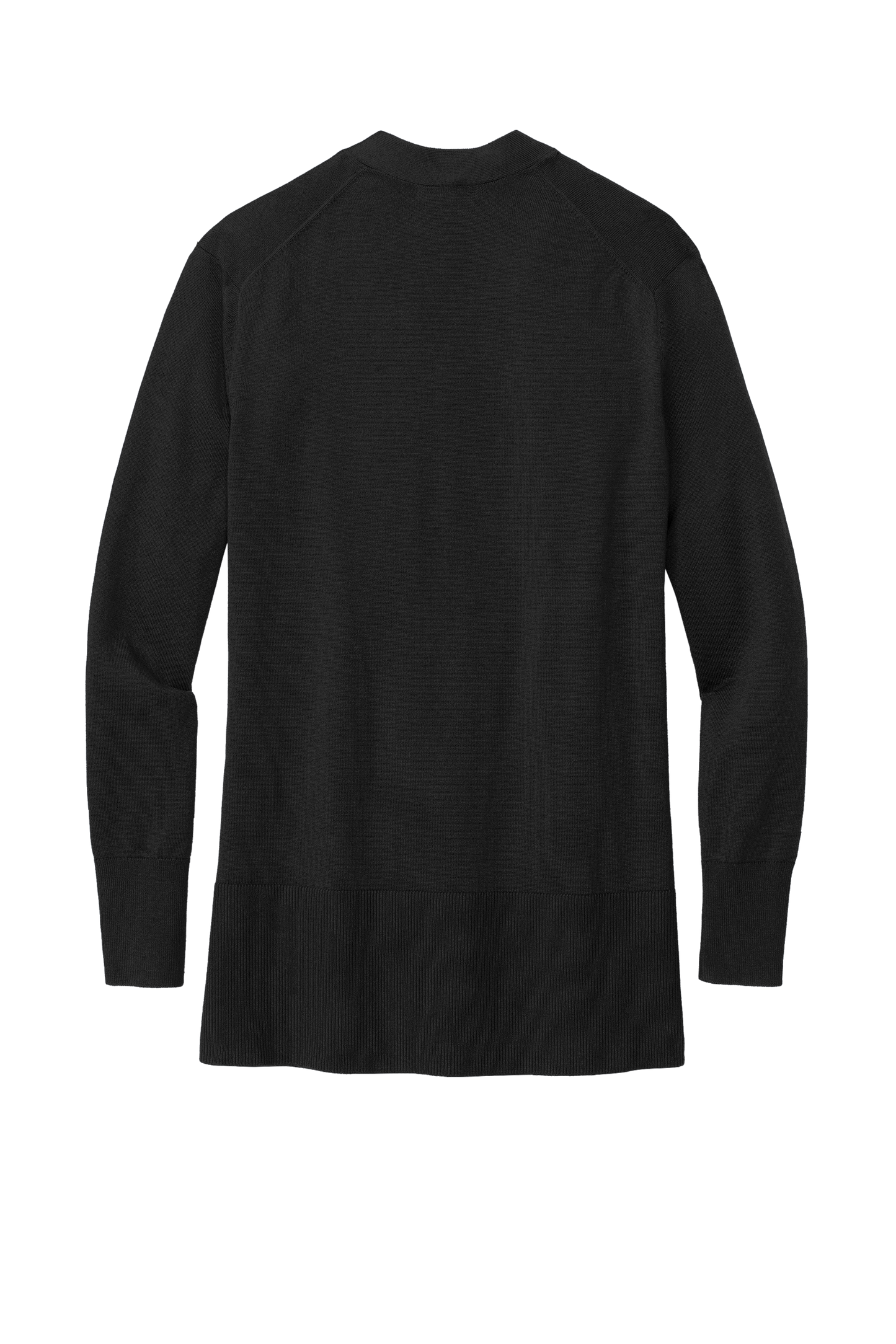 Brooks Brothers® Women’s Cotton Stretch Long Cardigan Sweater - Deep Black